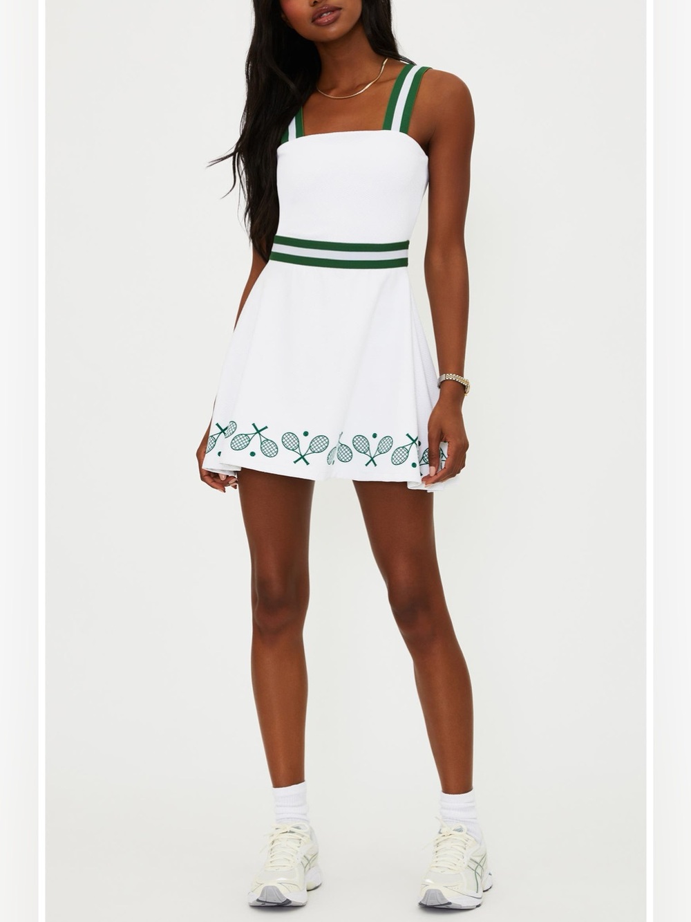 Beach Riot - Sport Miriam Active Tennis Sporty Skirted Short Romper Size Small